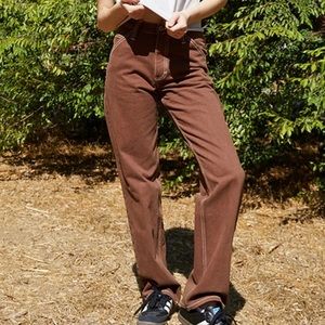 John Galt Brown Carpenter Pants